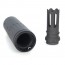 Глушитель (B&C) 117мм x 35мм ACC с пламегасителем (Black)